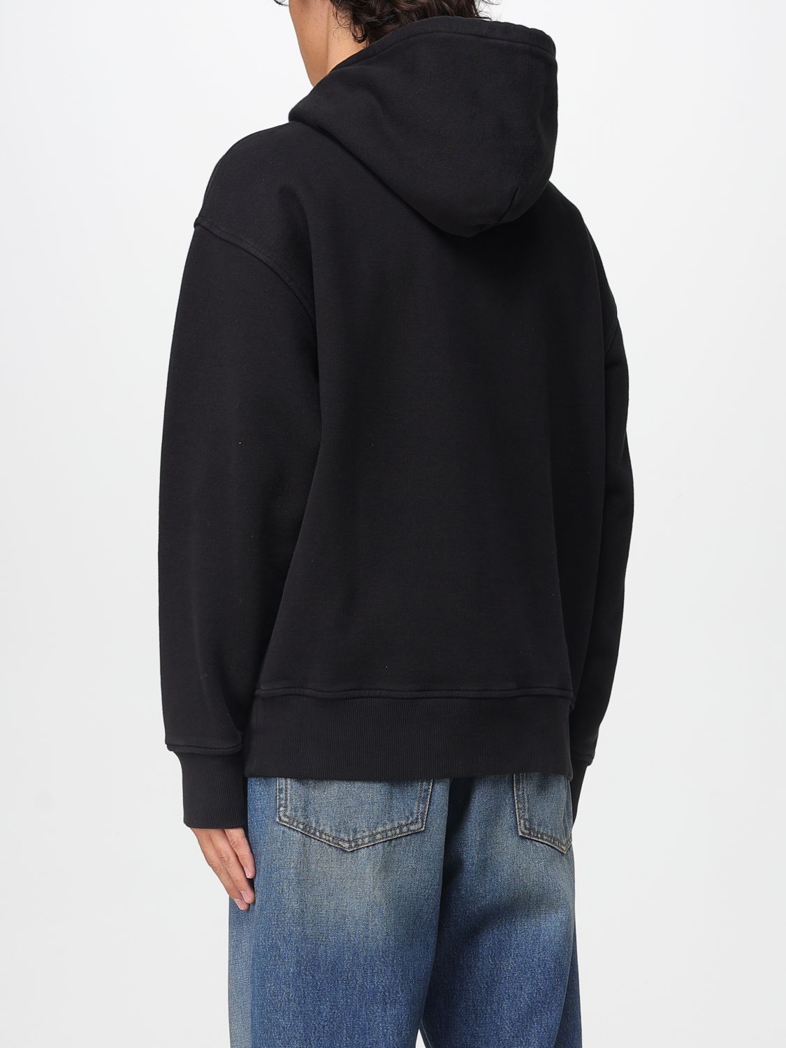 Sweatshirt Men color Black