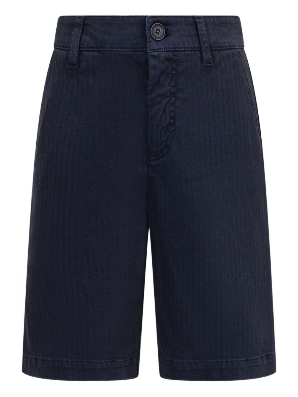 ETRO KIDS herringbone-woven shorts - Blue