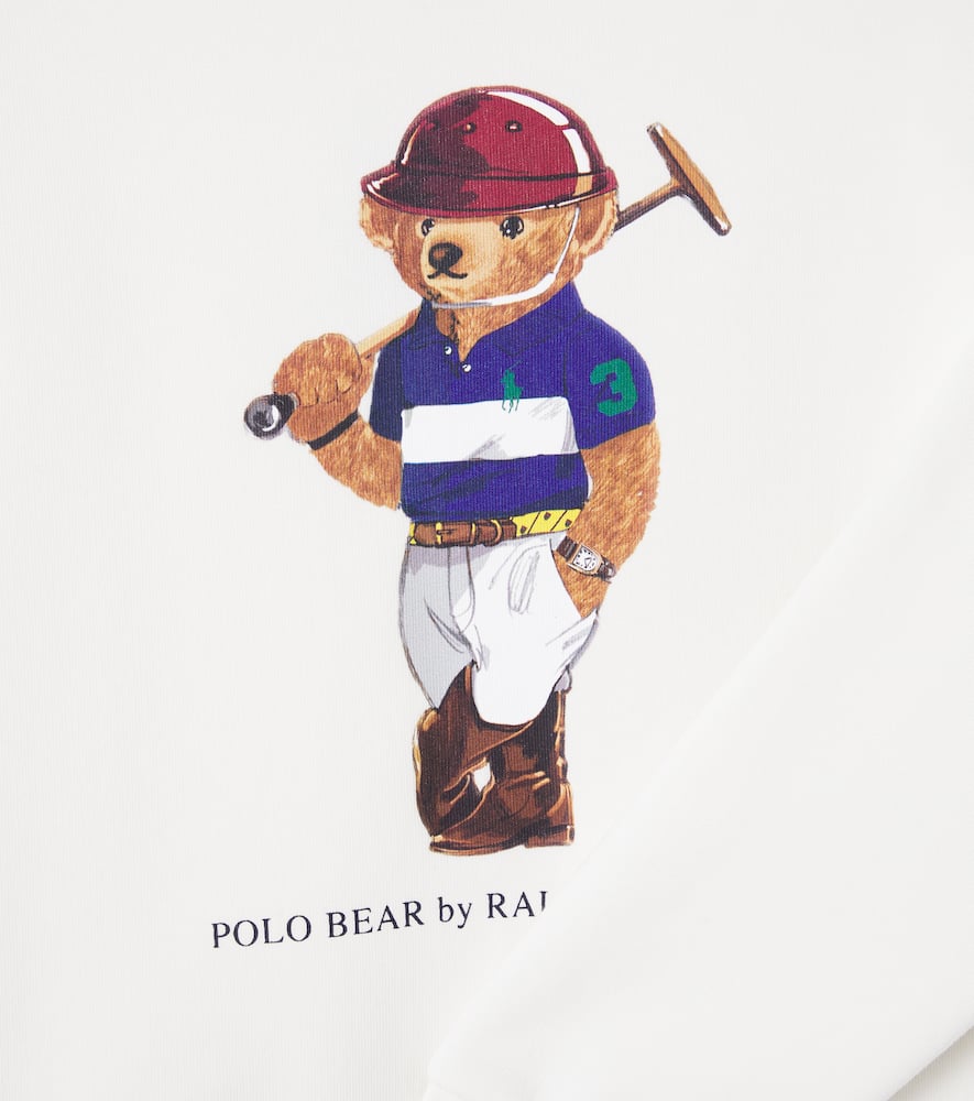 Polo Bear cotton jersey sweatshirt
