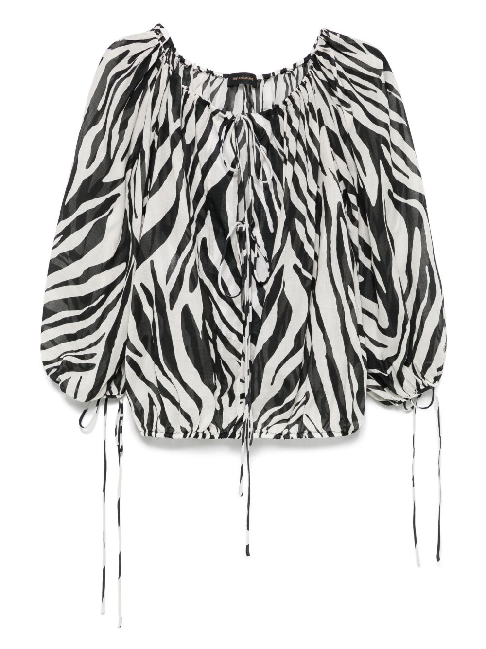 THE ANDAMANE Wilma blouse - Black