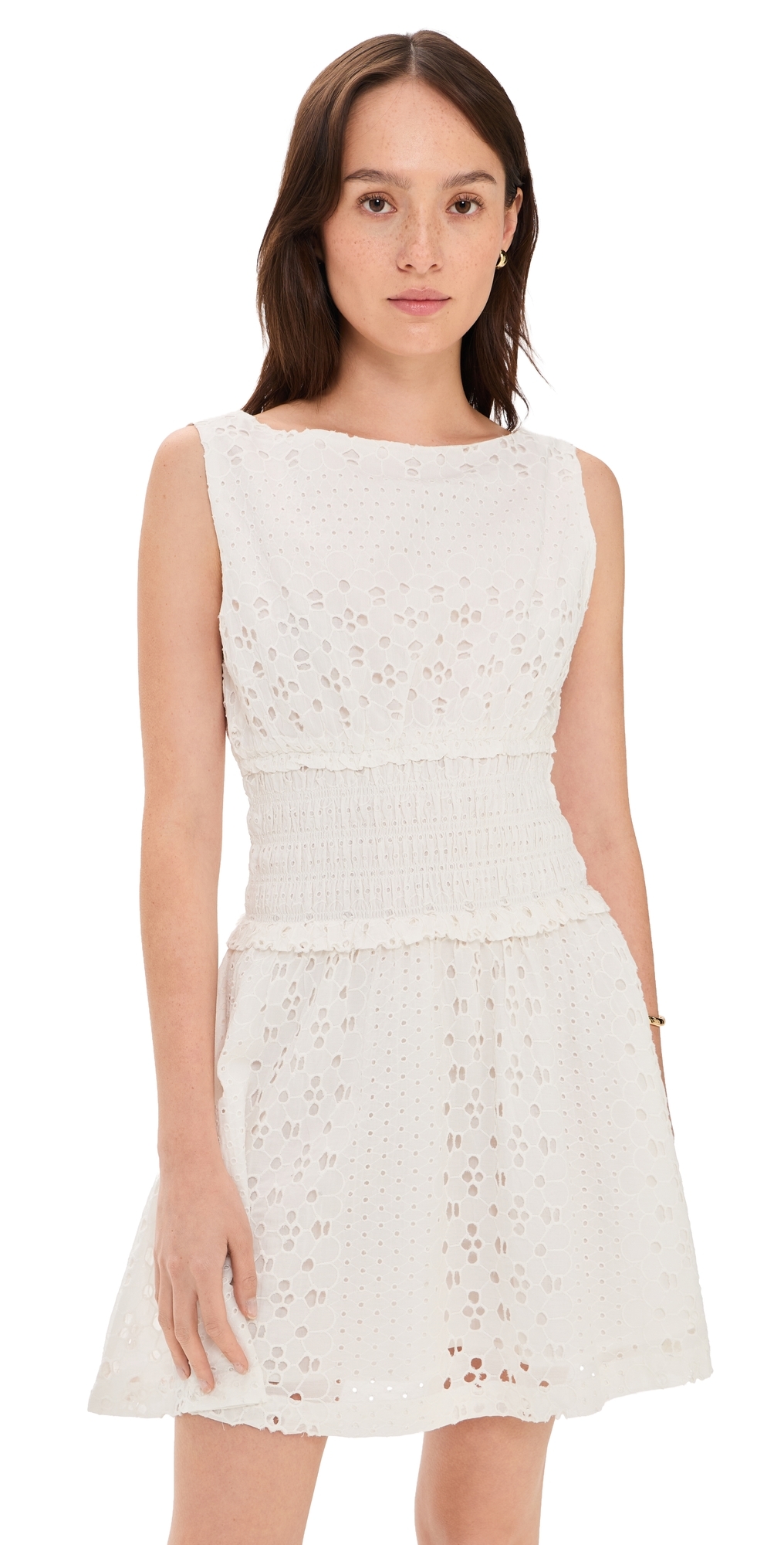 The Joanna Dress White