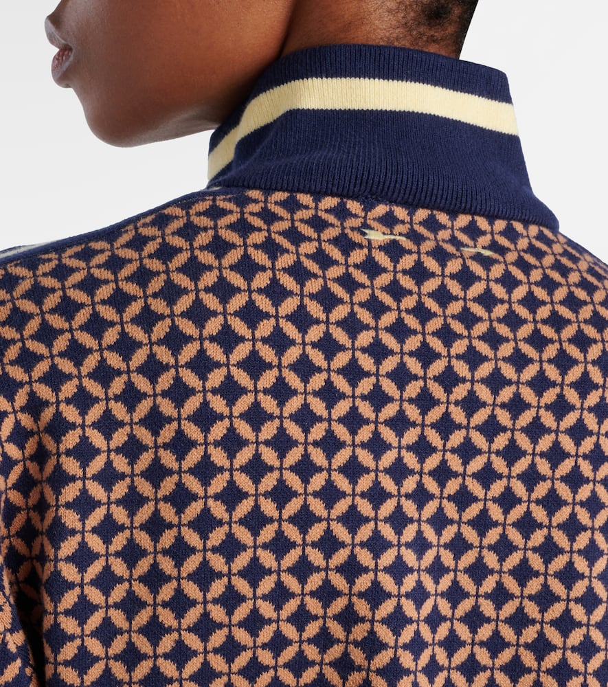 Crossroad cotton-blend bomber jacket