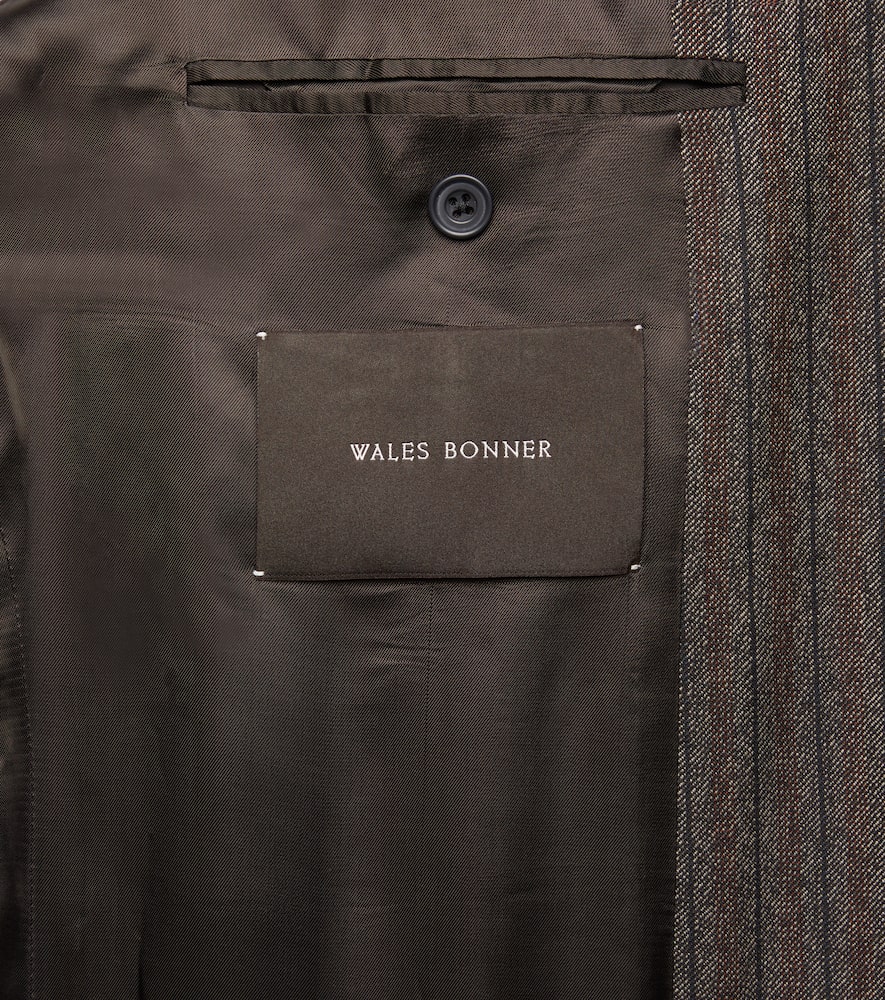 Alto pinstripe wool-blend blazer