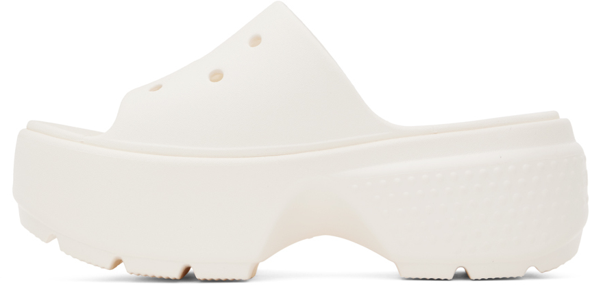 Crocs Off-White Stomp Slides