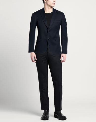 Man Blazer Midnight blue Size 42 Wool