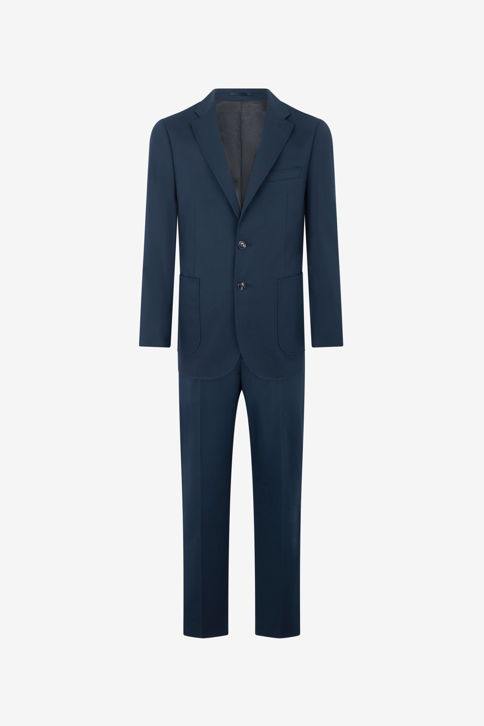 Blue Cotton Suit
