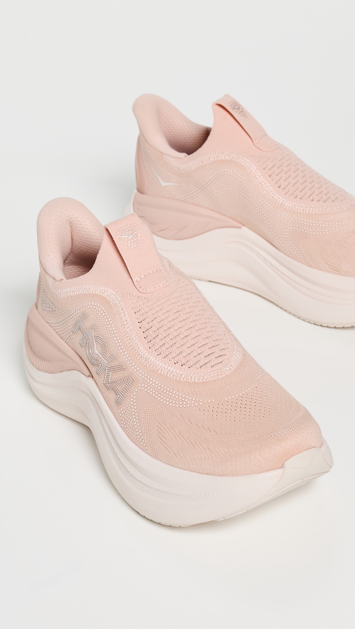 Skyward Laceless Sneakers Rose Latte/Rose Cream