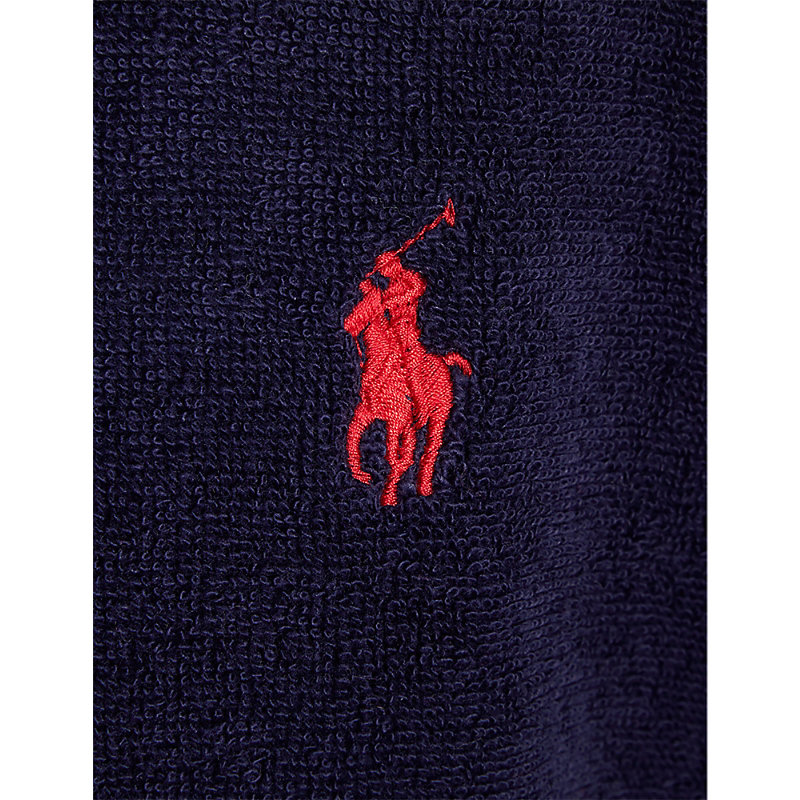 Womens Newport VY Logo-embroidered Relaxed-fit Cotton Bathrobe 