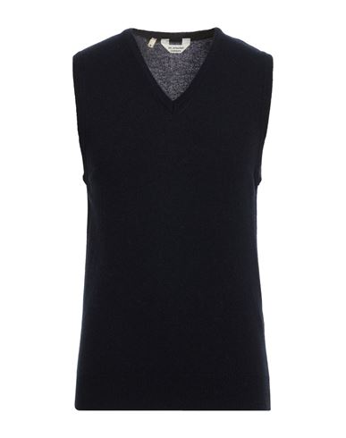 Re_branded Man Sweater Midnight blue Size M Cashmere
