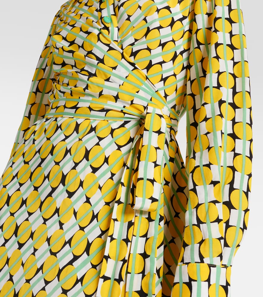 Diane von Furstenberg Tori printed jersey midi dress