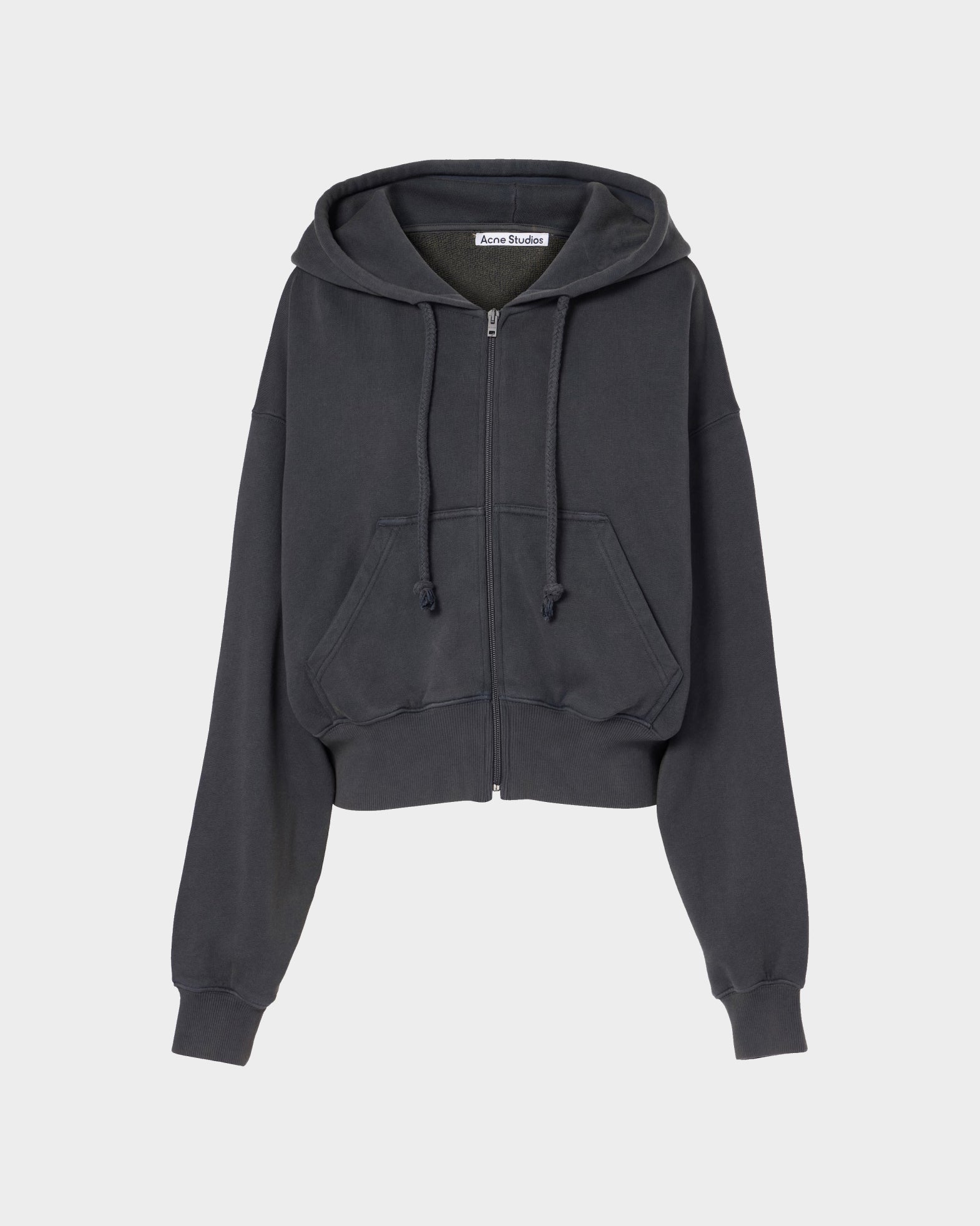 Acne Studios Sweatshirt Hooded Zipper Blue