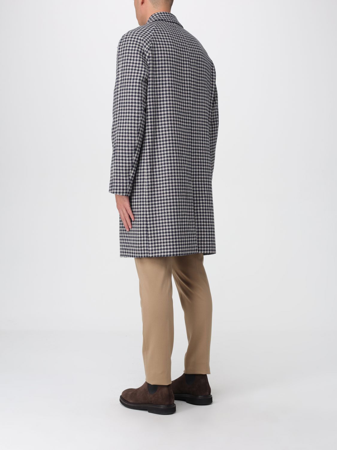Coat Men color Multicolor