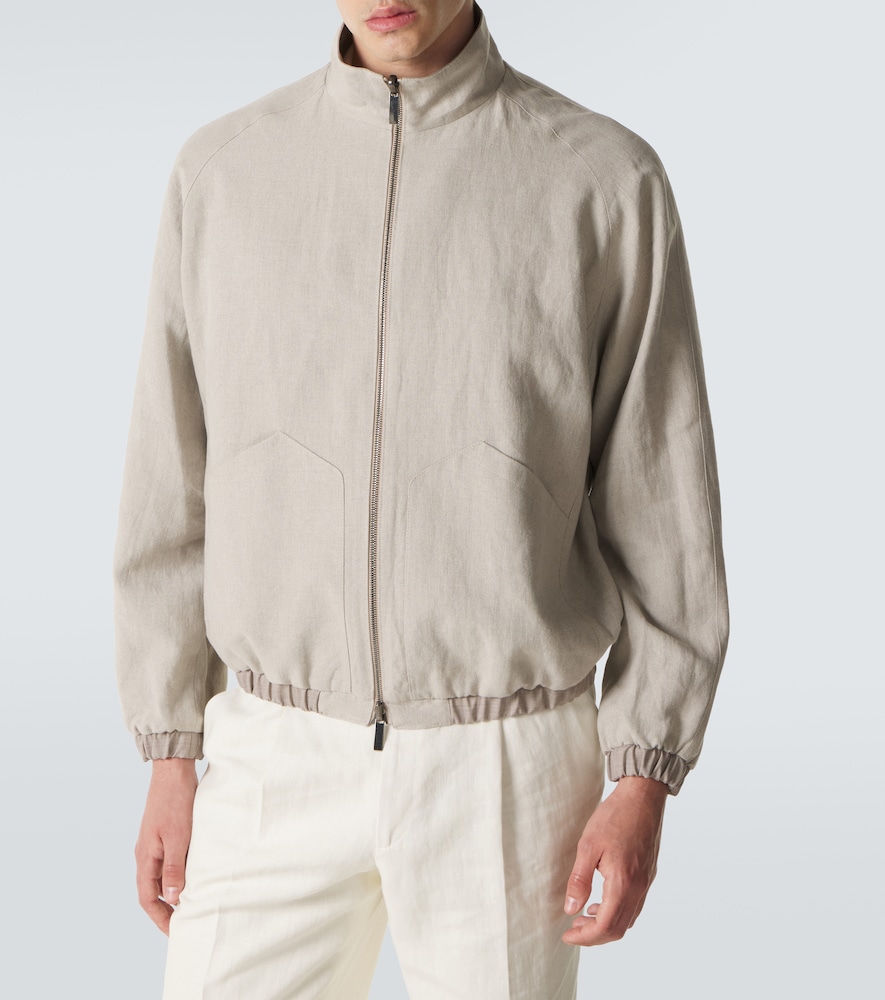 Stòffa Wool bomber jacket
