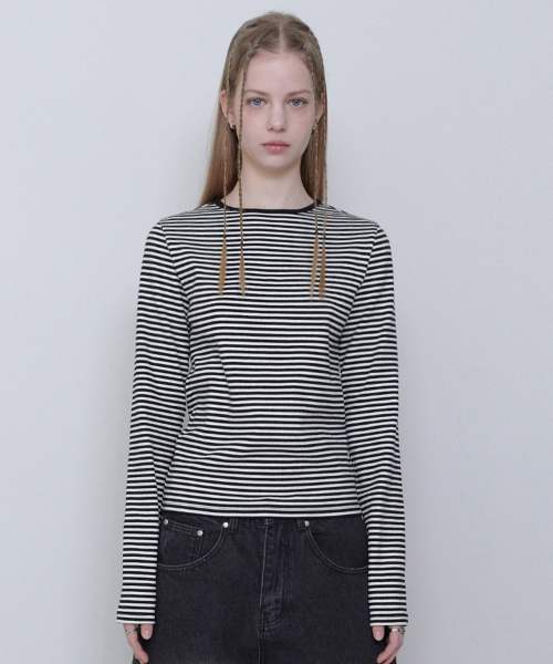 BASIC STRIPE LONG SLEEVE