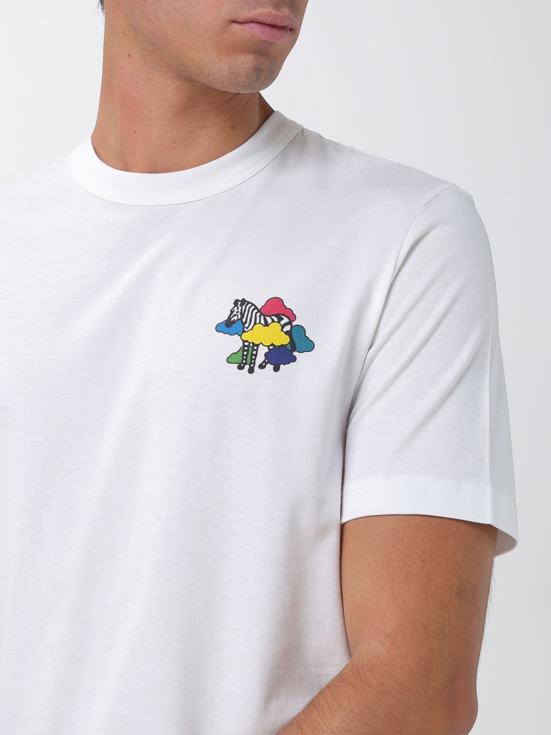 Polo Shirt Men color White
