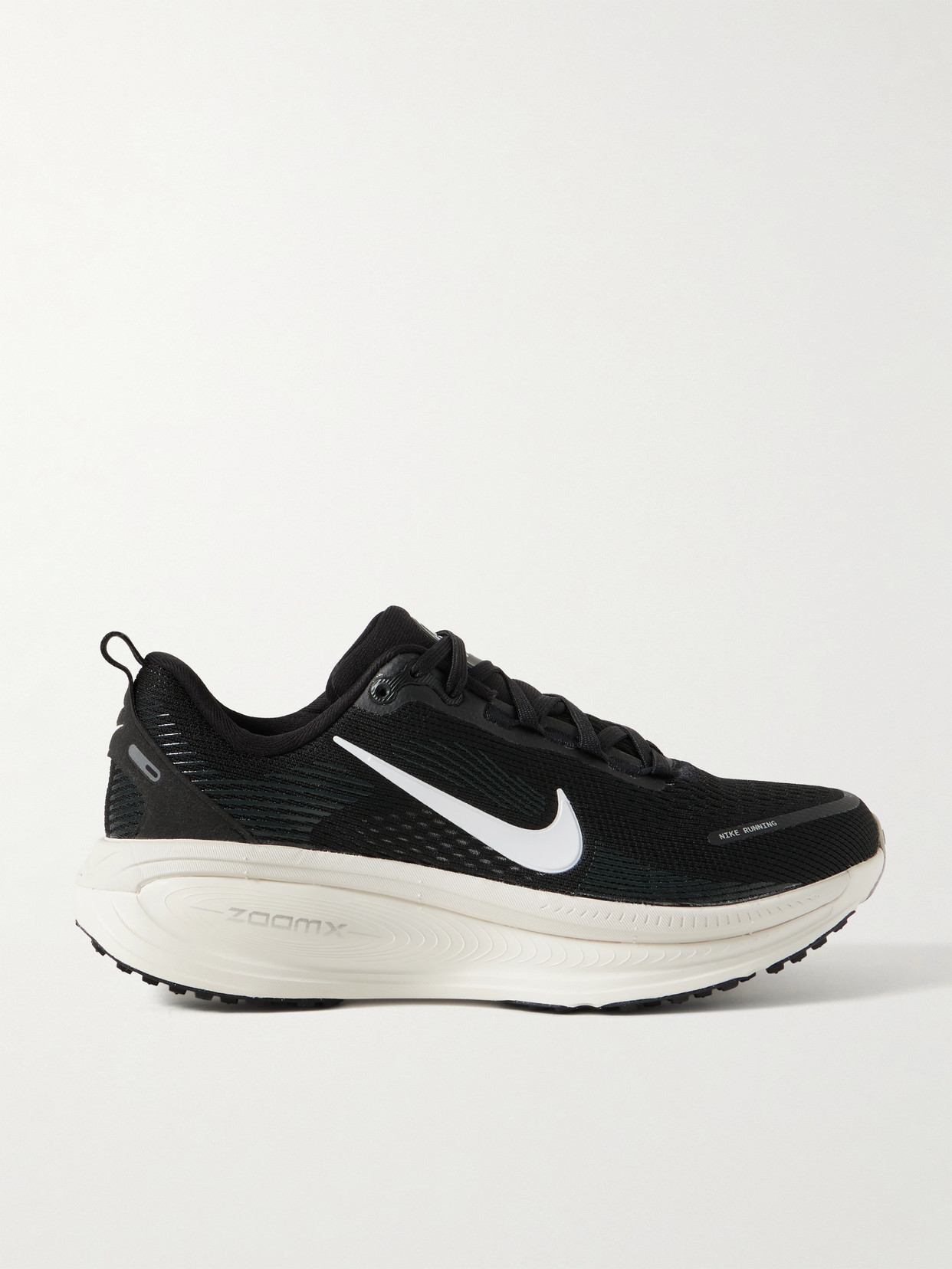 Vomero 18 Felt And Rubber-trimmed Mesh Sneakers - Black