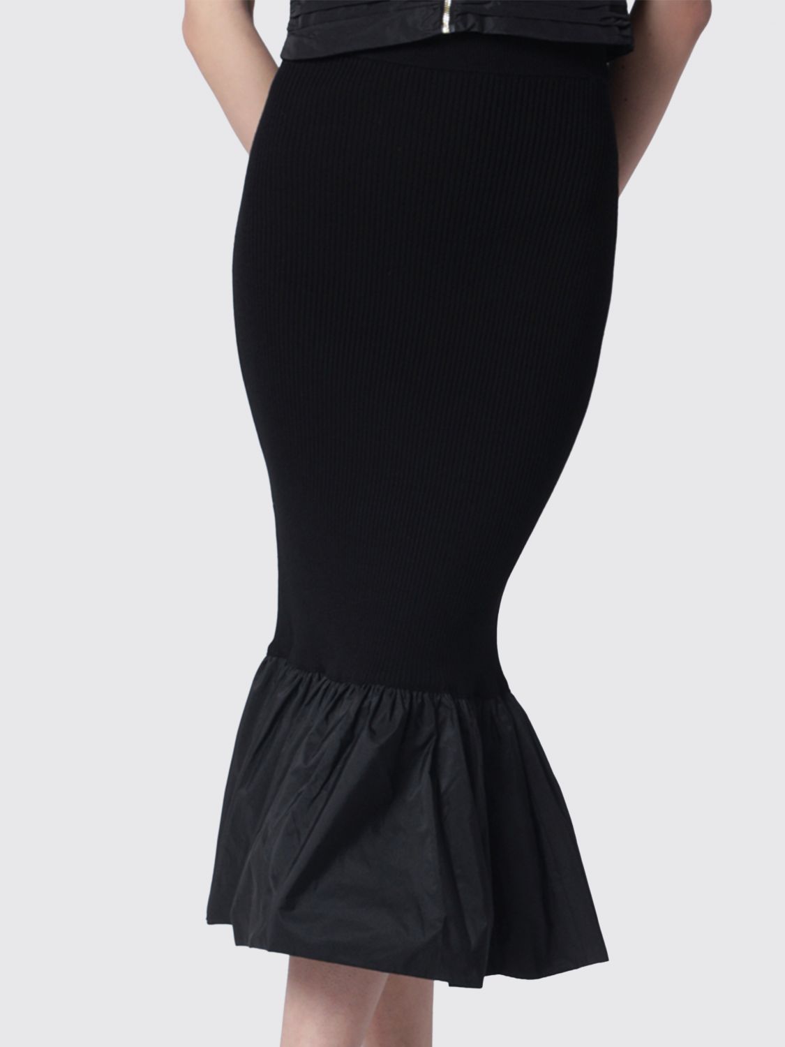 Skirt Woman color Black
