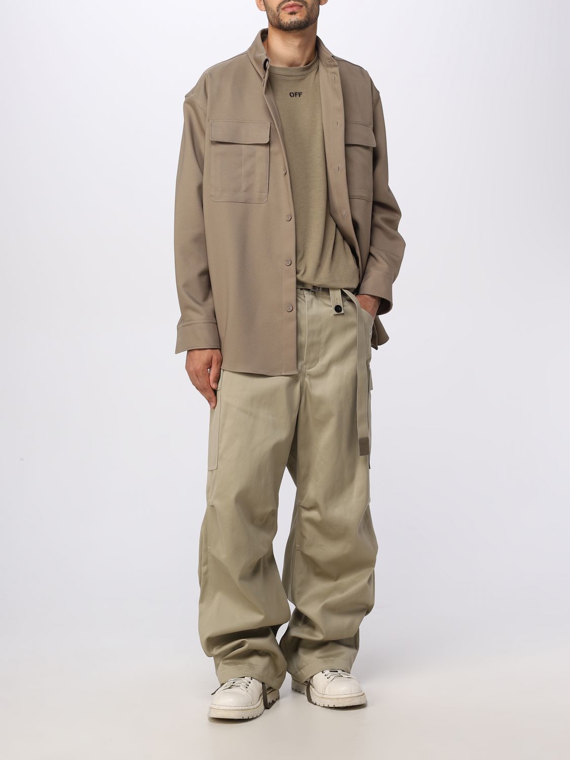 T-Shirt Men color Beige
