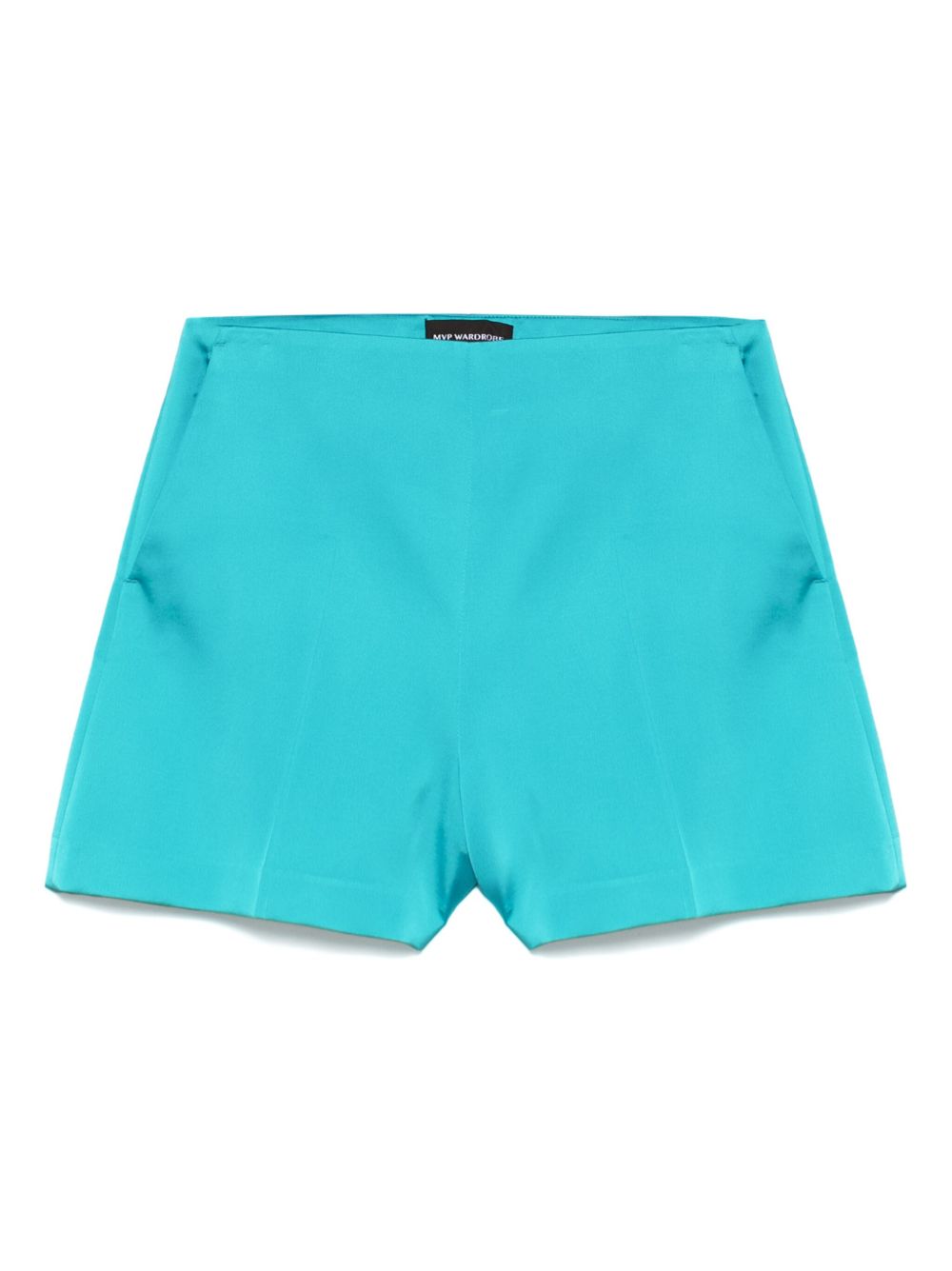 Mvp wardrobe high-waisted shorts - Blue