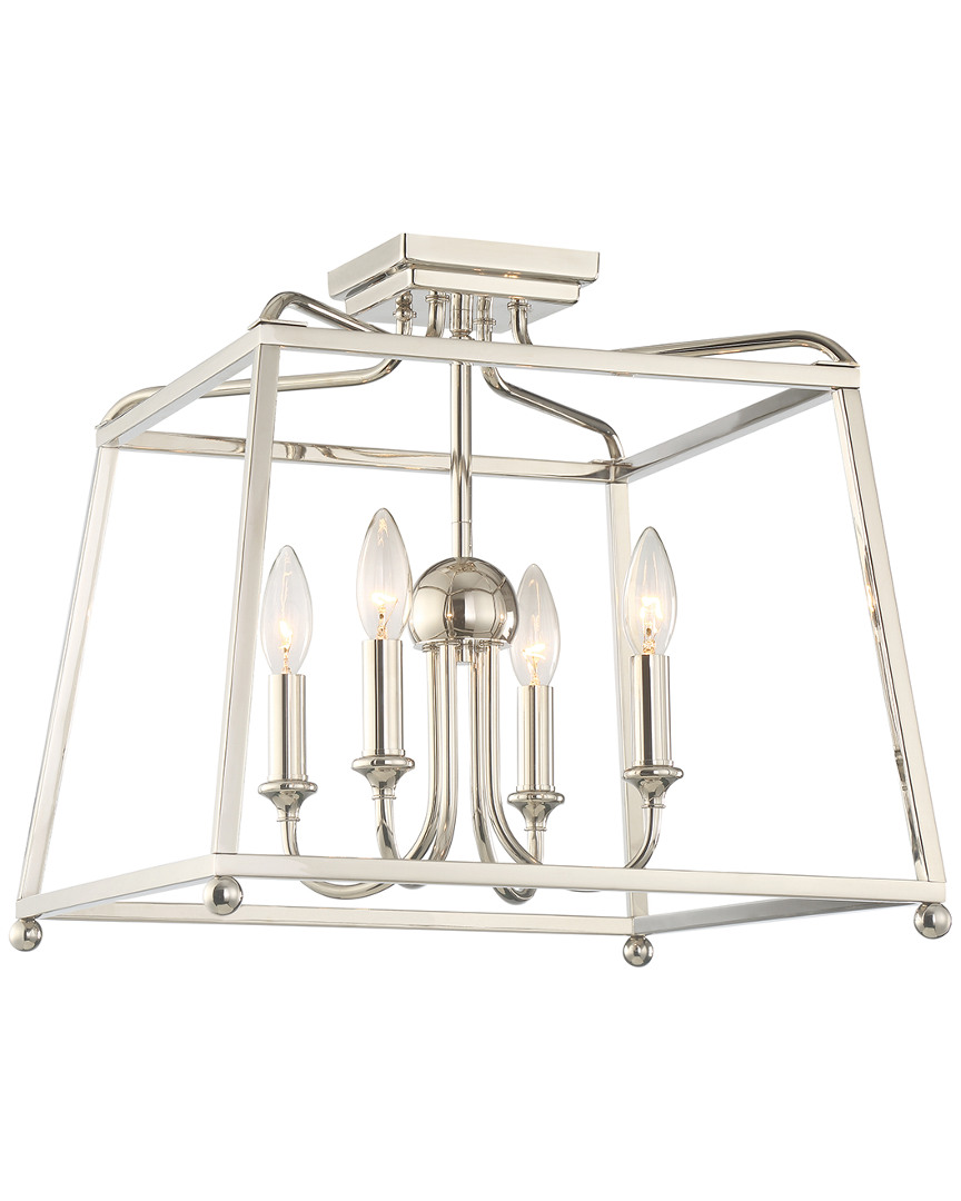 4-Light Sylvan Flush Mount