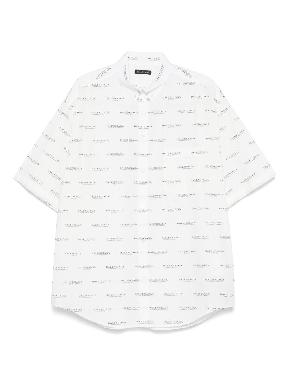 Logo-print shirt - White