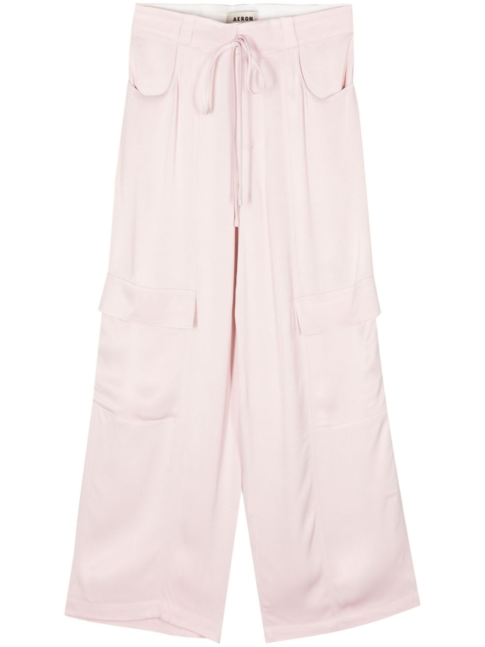 Opal wide-leg cargo trousers - Pink