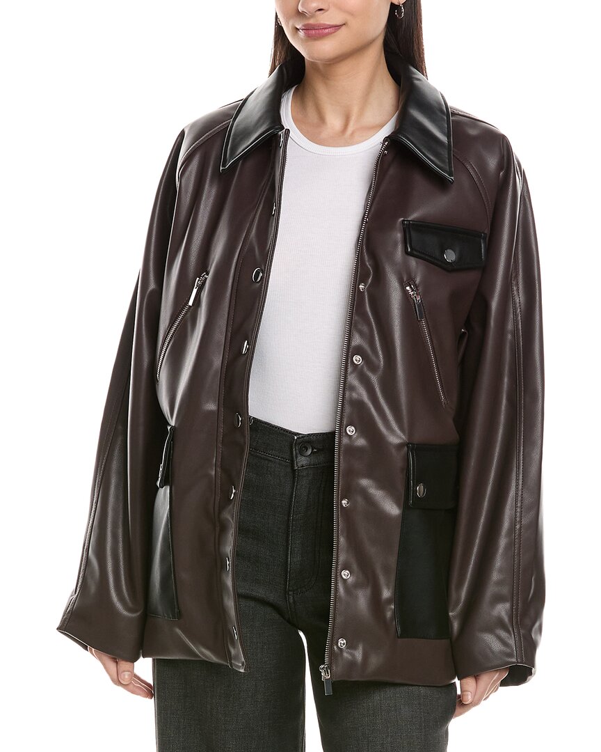 Cocoon Leather Jacket