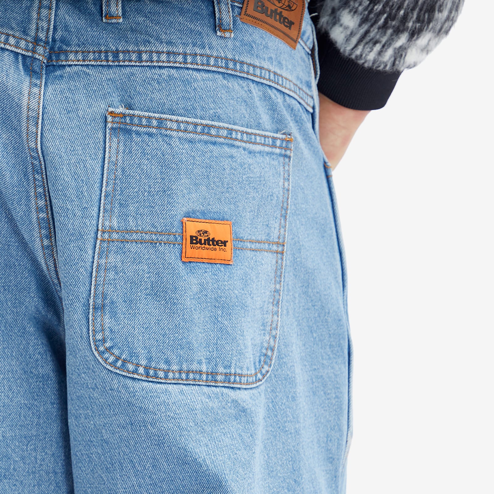 Men's Santosuosso Denim Jeans in Washed Indigo