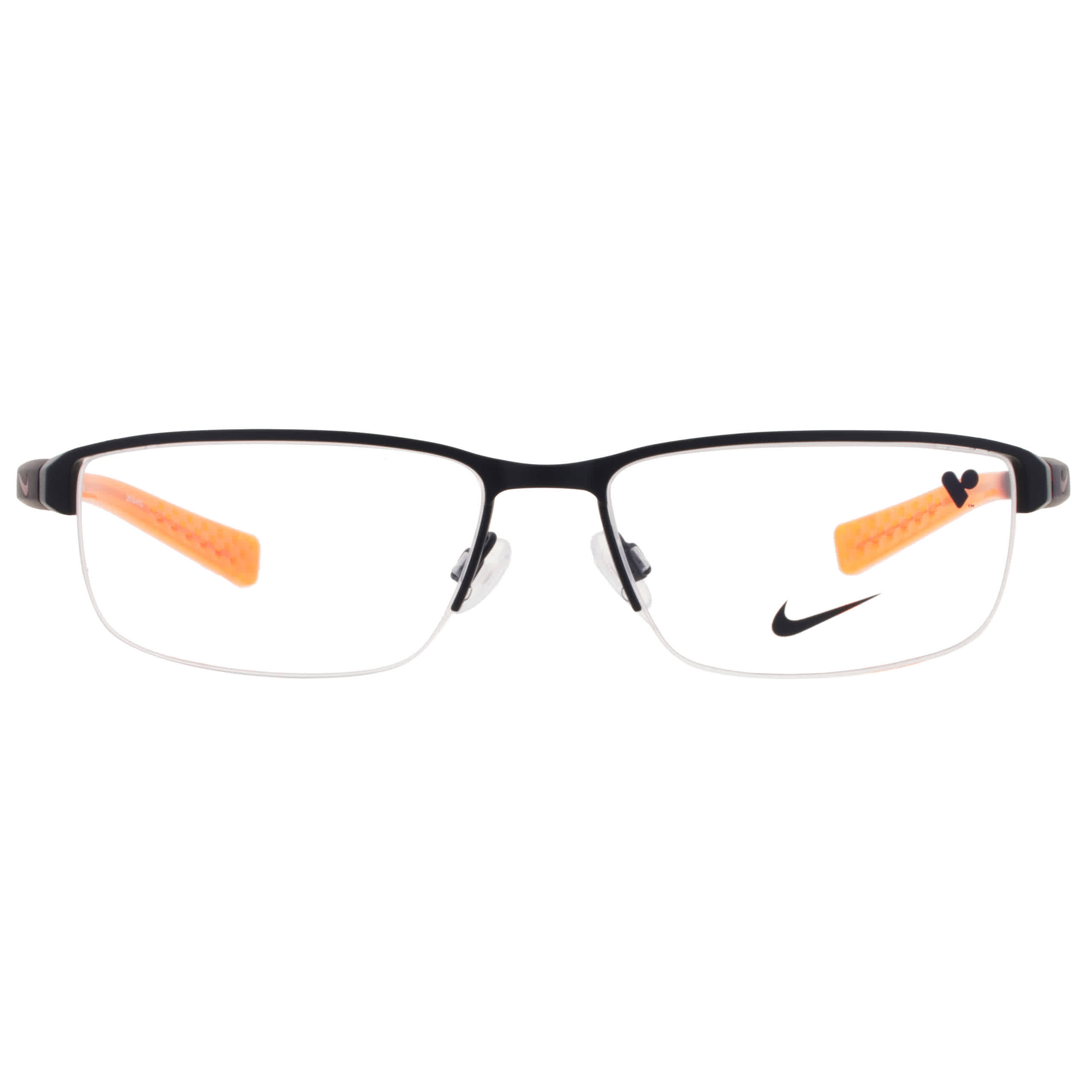 Demo Rectangular Mens Eyeglasses 8098N 007 56