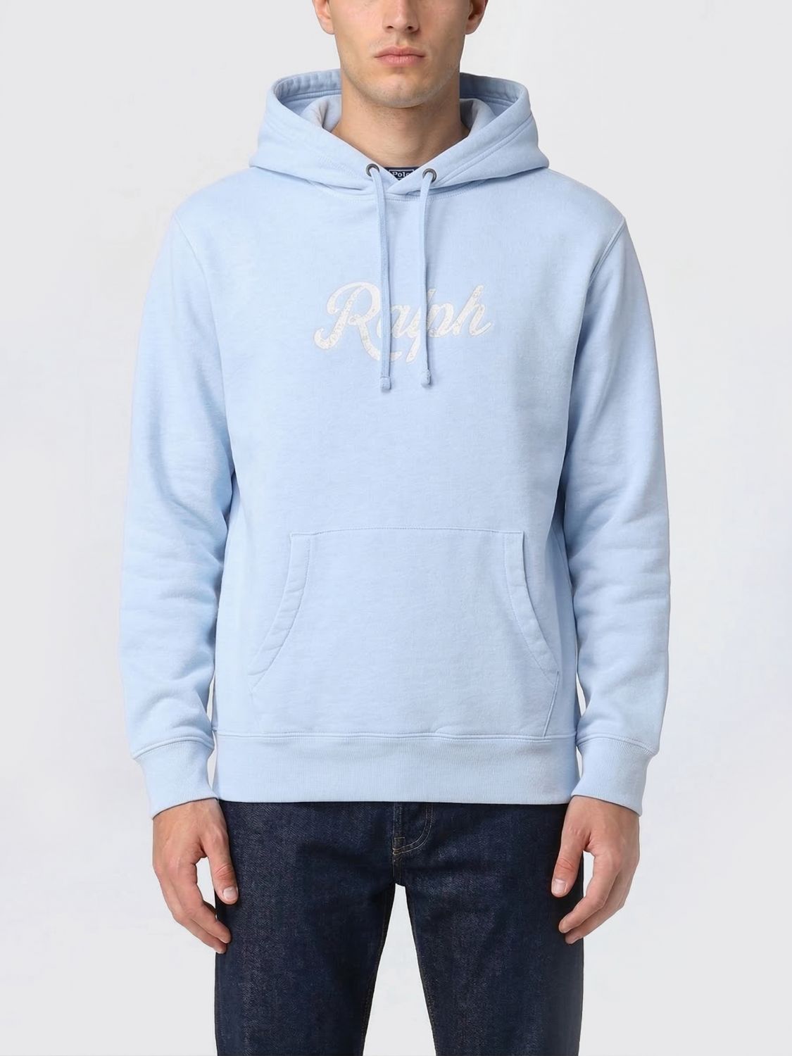 Sweatshirt Men color Blue