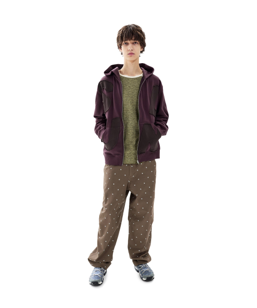 Capital Zip Up Hoodie Heather Blue