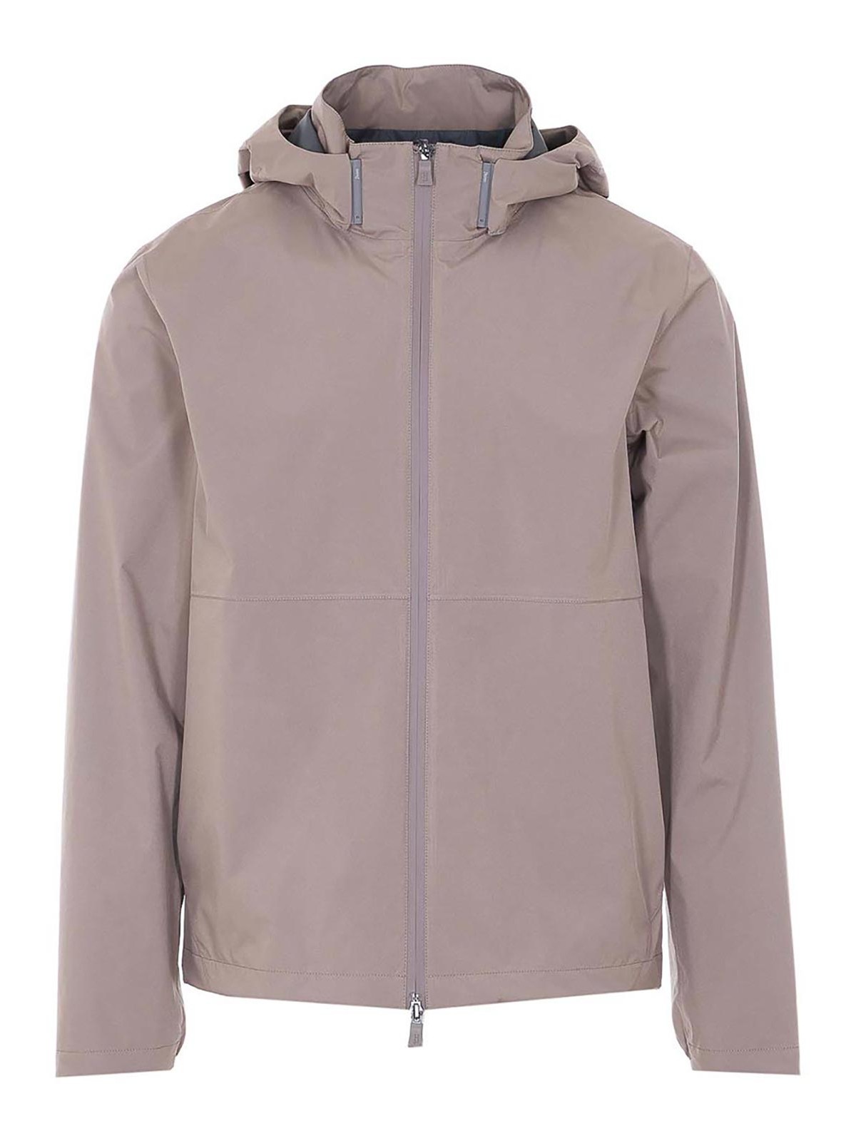 Functional Lightweight Hooded Jacket With Zip