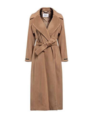 Paltò Woman Coat Camel Size 6 Virgin Wool, Polyamide, Cashmere