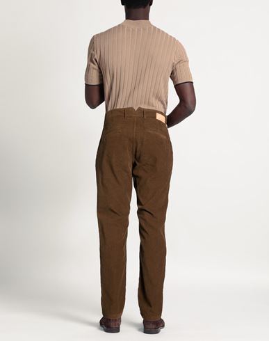 Man Pants Light brown Size 34 Cotton
