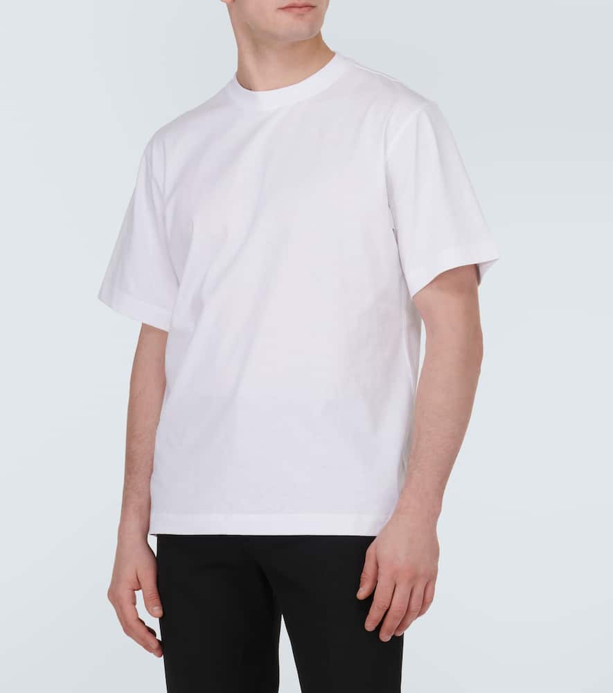 Printed cotton jersey T-shirt