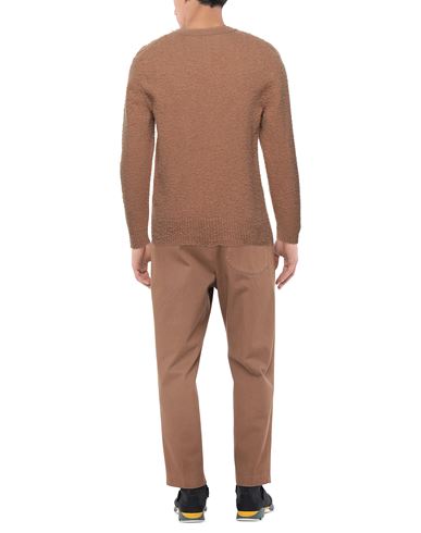 Man Sweater Camel Size M Wool, Polyamide