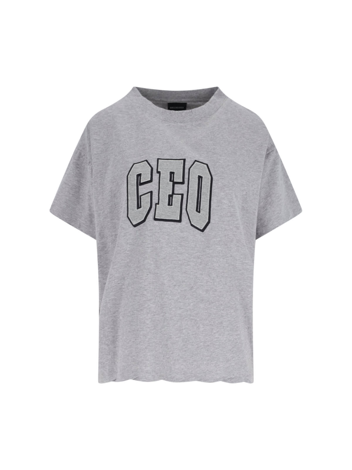 Boxy Fit Cotton T-shirt