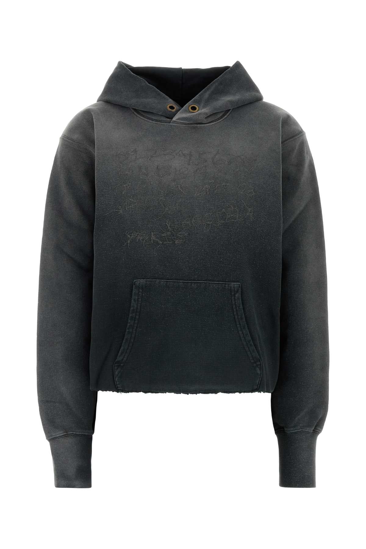 Cotton Hoodie Sweatshirt — Gray