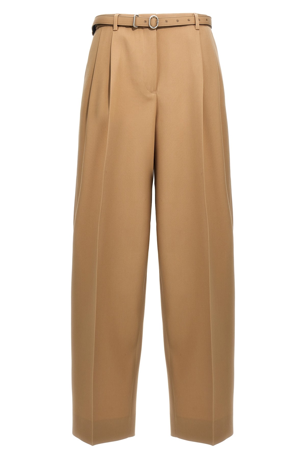 Gabardine Belt Pants