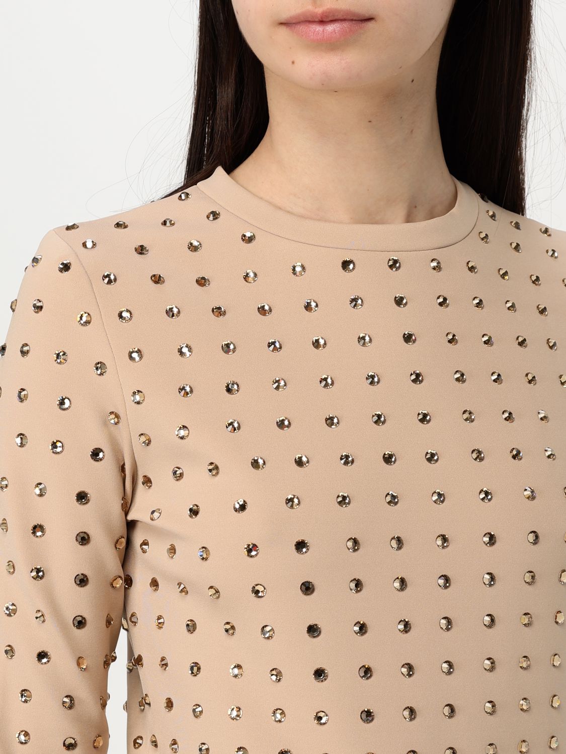 T-Shirt SPORTMAX Woman color Nude