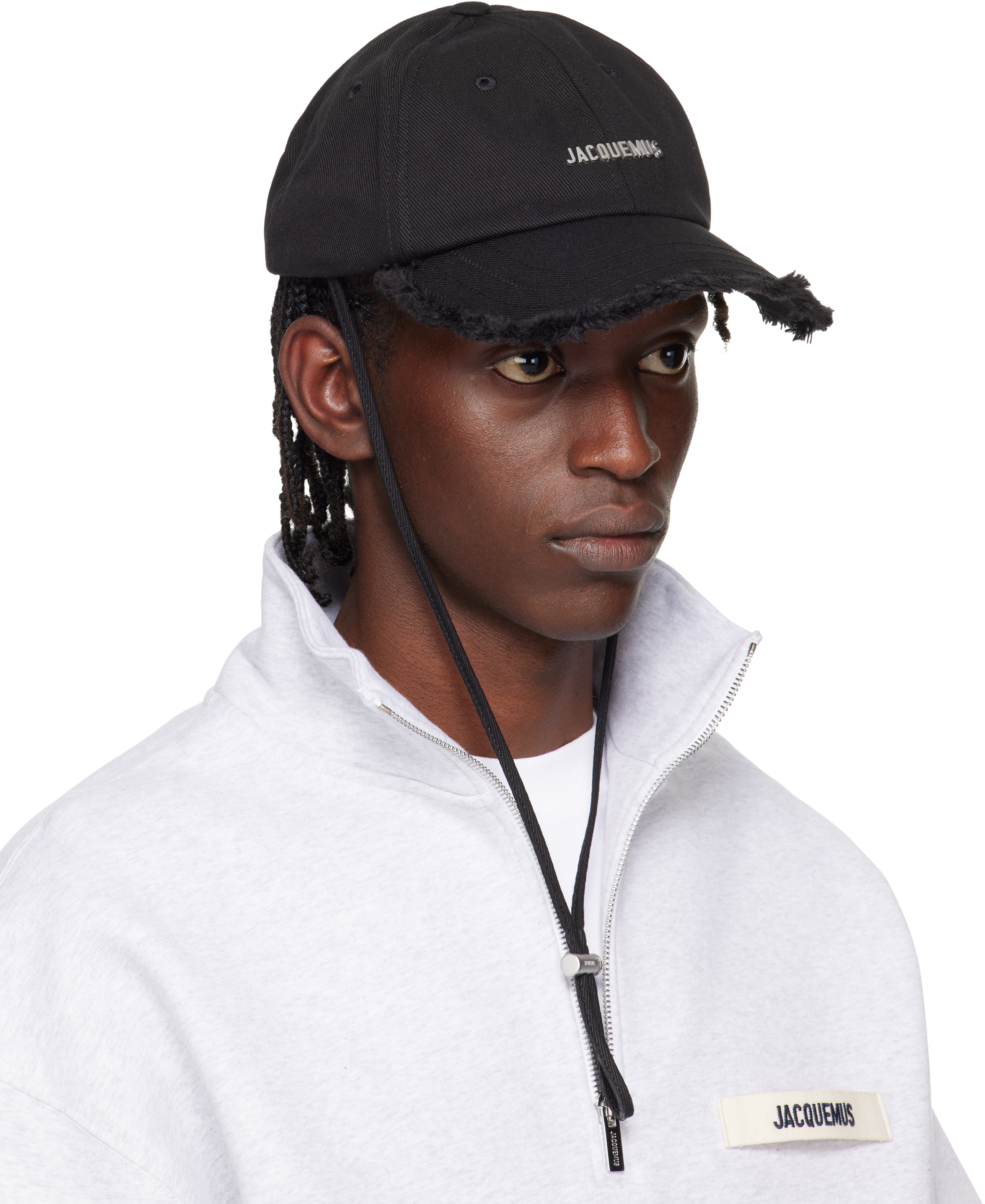 Black Les Classiques 'The Artichaut' Denim Cap