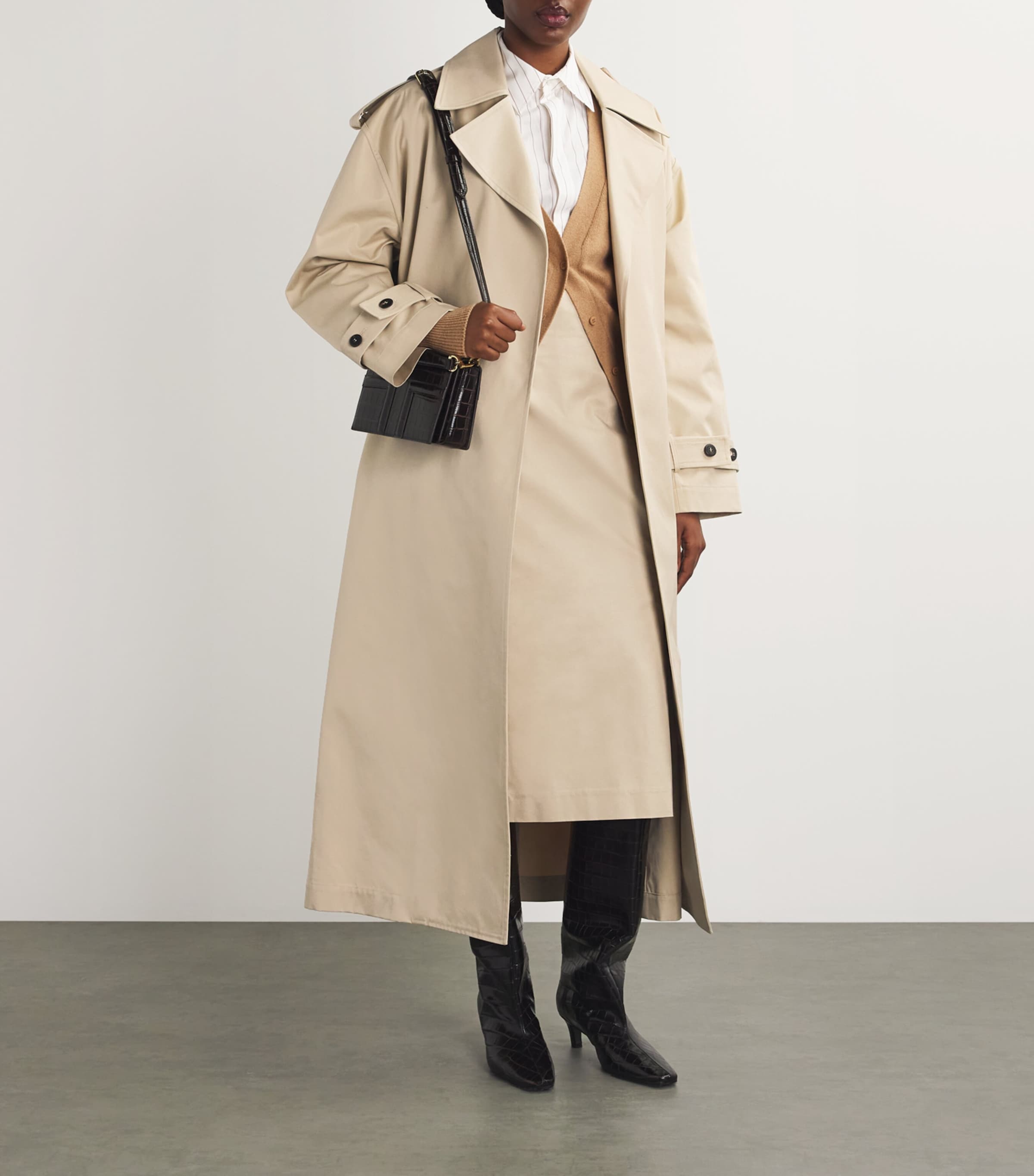 Longline Trench Coat