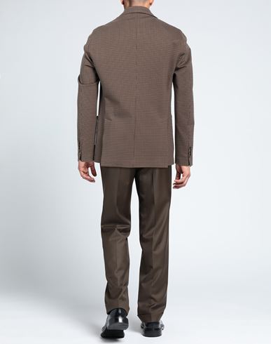 Man Blazer Brown Size 42 Viscose, Polyamide, Elastane