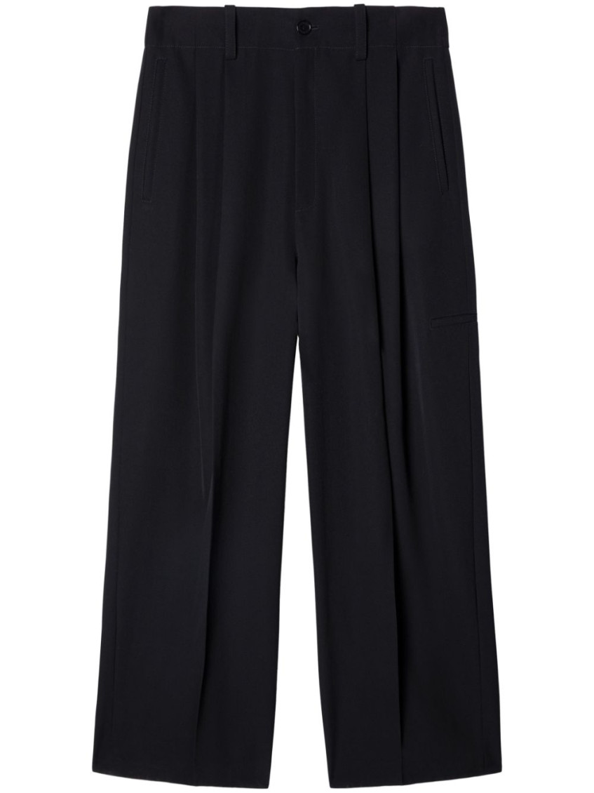 OW darted tailored trousers - Black