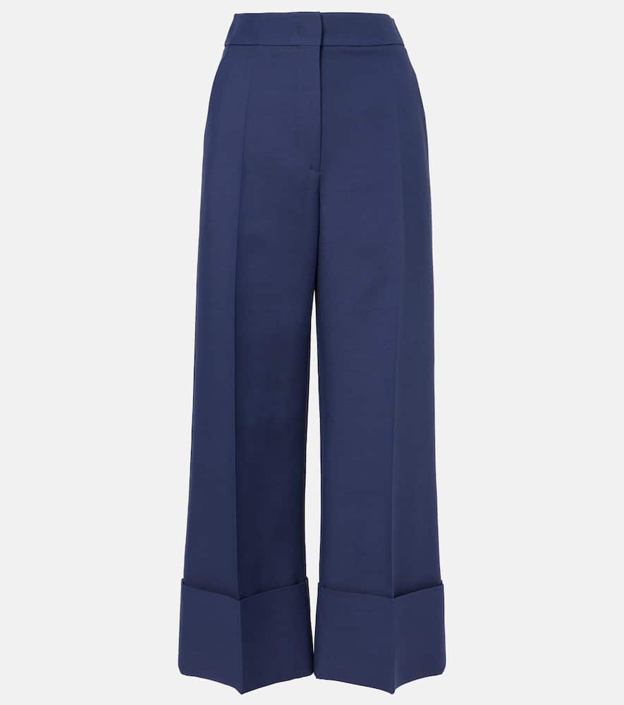 Crepe Couture wide-leg pants