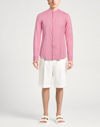 Man Shirt Pink Size 17 ½ Linen, Cotton