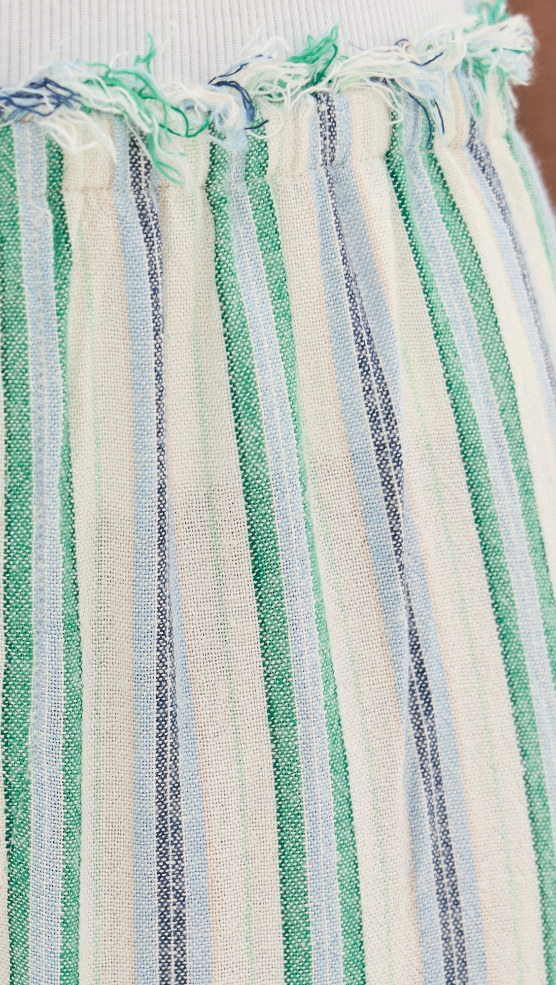 Joseph Pants Blue Moss Stripe
