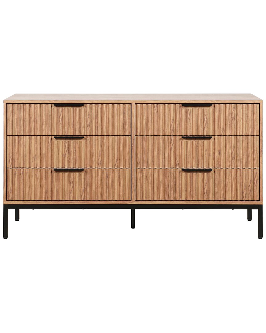 Lylia 6-Drawer Dresser