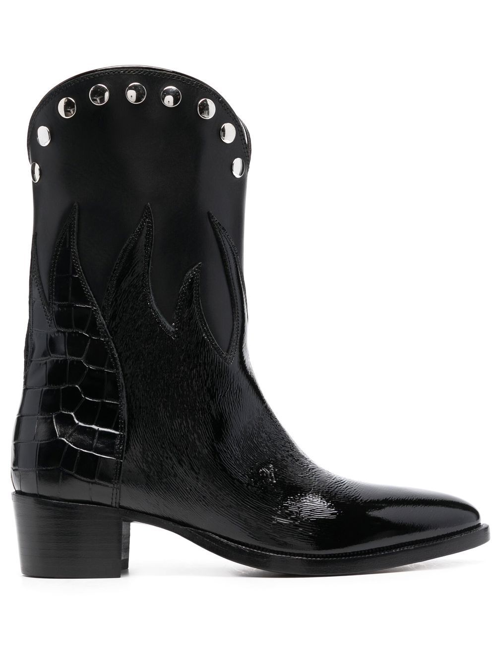 Cuban Flame 50mm boots - Black