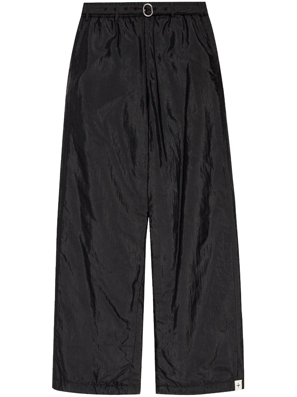 Wide-leg trousers - Black